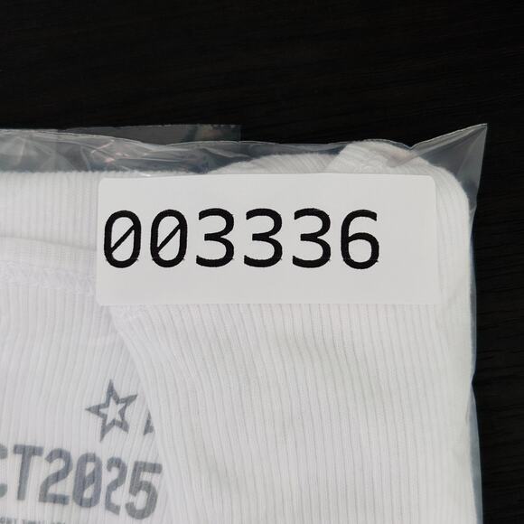 Beyonce Cowboy Carter Tank Top Medium Horseshoe White Ribbed CCT 2025 Tour Merch - Picture 10 of 10